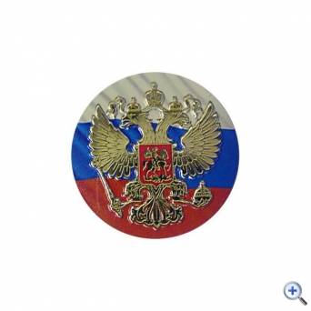 Вкладыш Триколор Герб РФ для медали, эмблема-держателя ( орел )